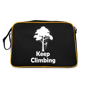 Tree Climbing Arborist Arborist Tree Climber - Retro Bag - black/gold - Back