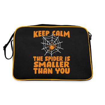 Araignée animal de compagnie - Sac Retro - noir/or - Dos