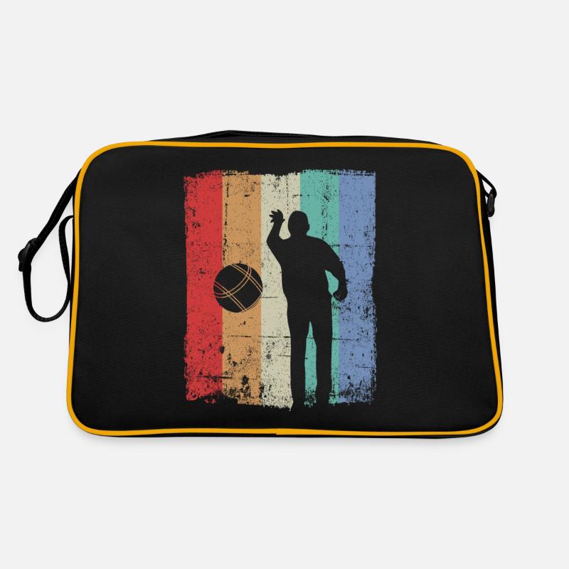Boule Petanque Boccia Boules Retro Tasche