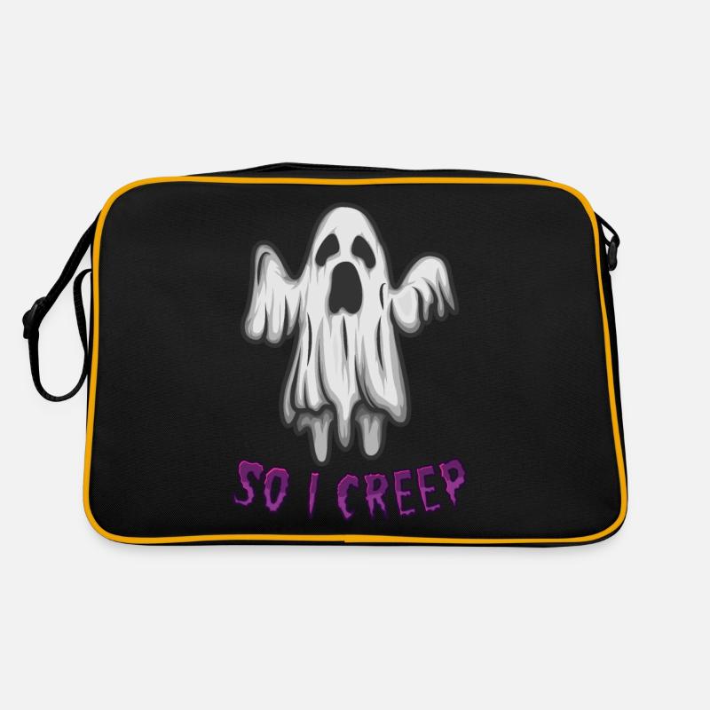 So I Creep Halloween 2021 Ghost Fast Retro Bag