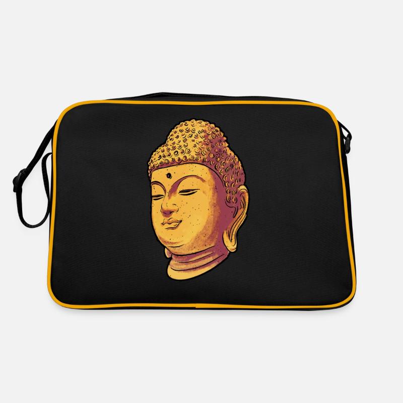 Buddha Buddhist Buddhism Retro Bag