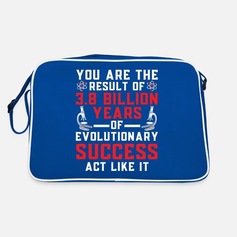 3 8 Millarden Evolution Biologe Biologie Bio Spruc Retro Tasche