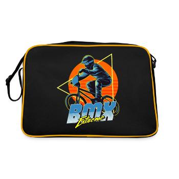BMX extrême - Sac Retro - noir/or - Dos