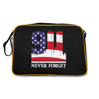 9-11 20 N’oubliez jamais l’anniversaire de l’année - Sac Retro - noir/or - Dos