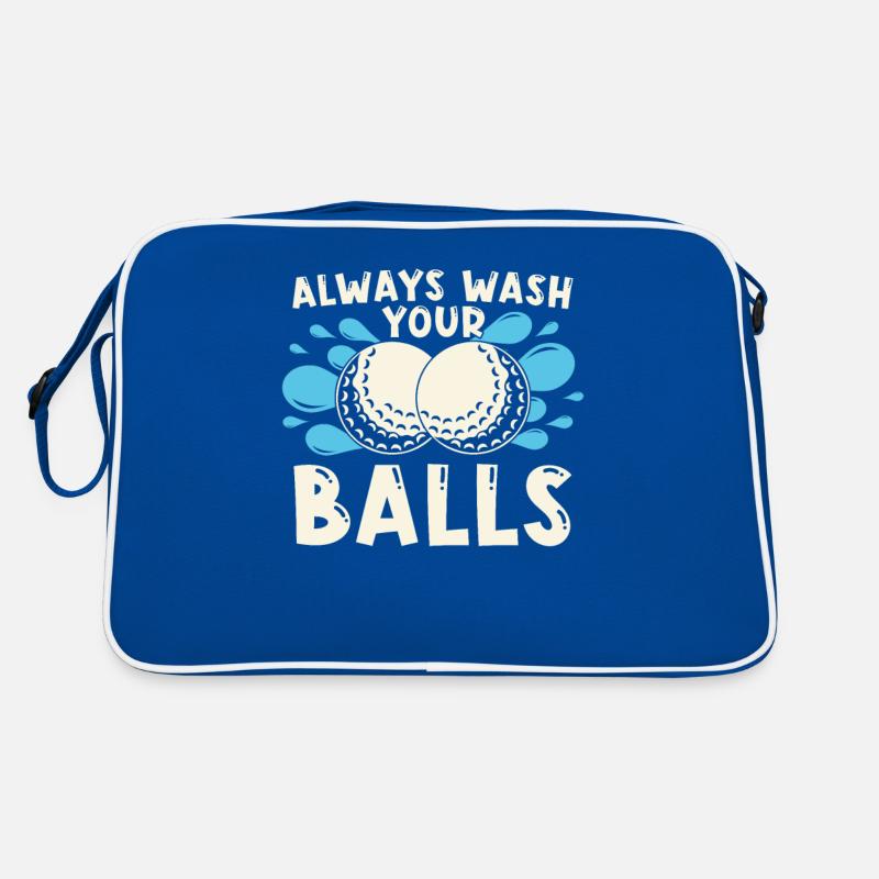 Golf Golfer Golfer Golfer Golf Course Retro Bag
