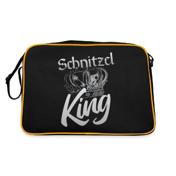 Schnitzel King - Retro Bag - black/gold - Back