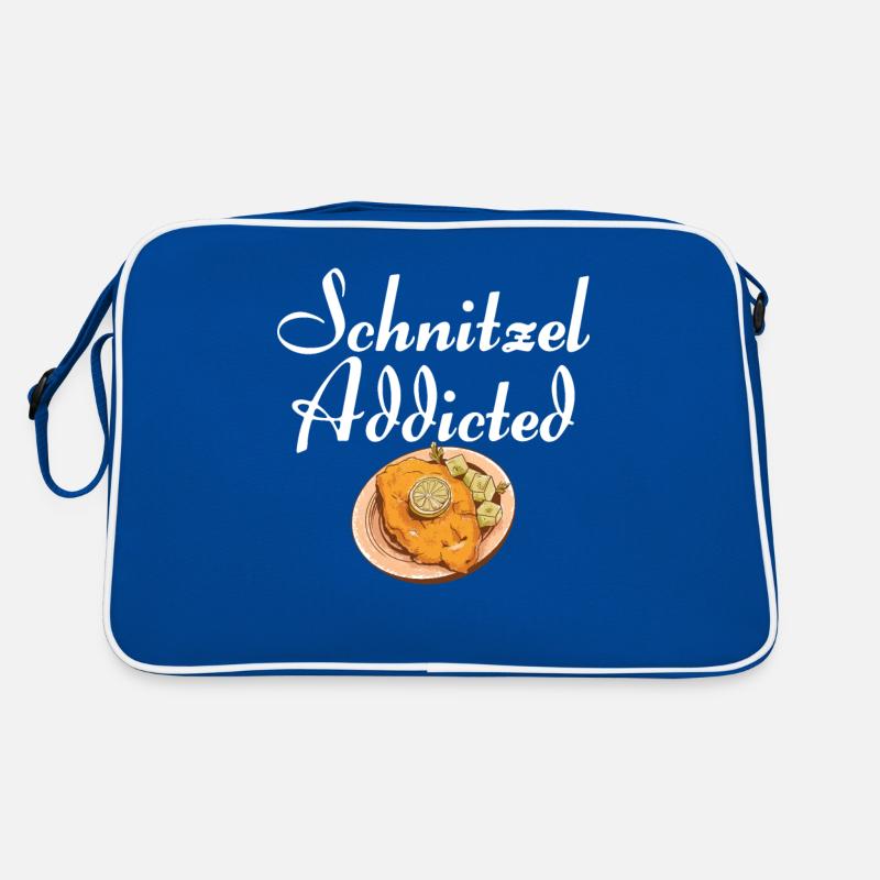 Schnitzel Addicted Retro Tasche