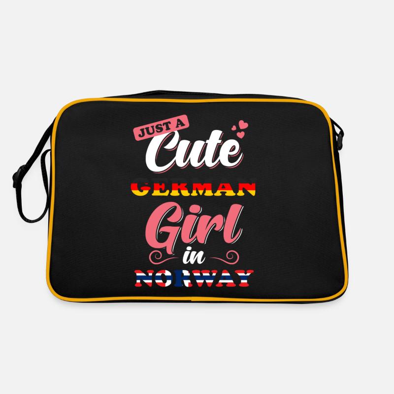 Germany Norway Saying Retro Bag