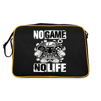 Jeu No Game No Life Gamer - Sac Retro - noir/or - Dos