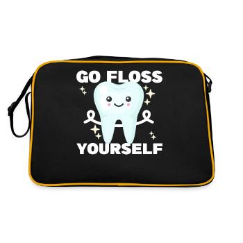 Dentiste Assistante dentiste Dentiste - Sac Retro - noir/or - Dos