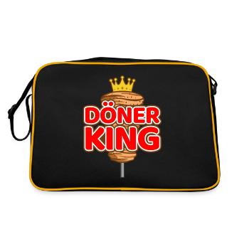 Döner - Sac Retro - noir/or - Dos