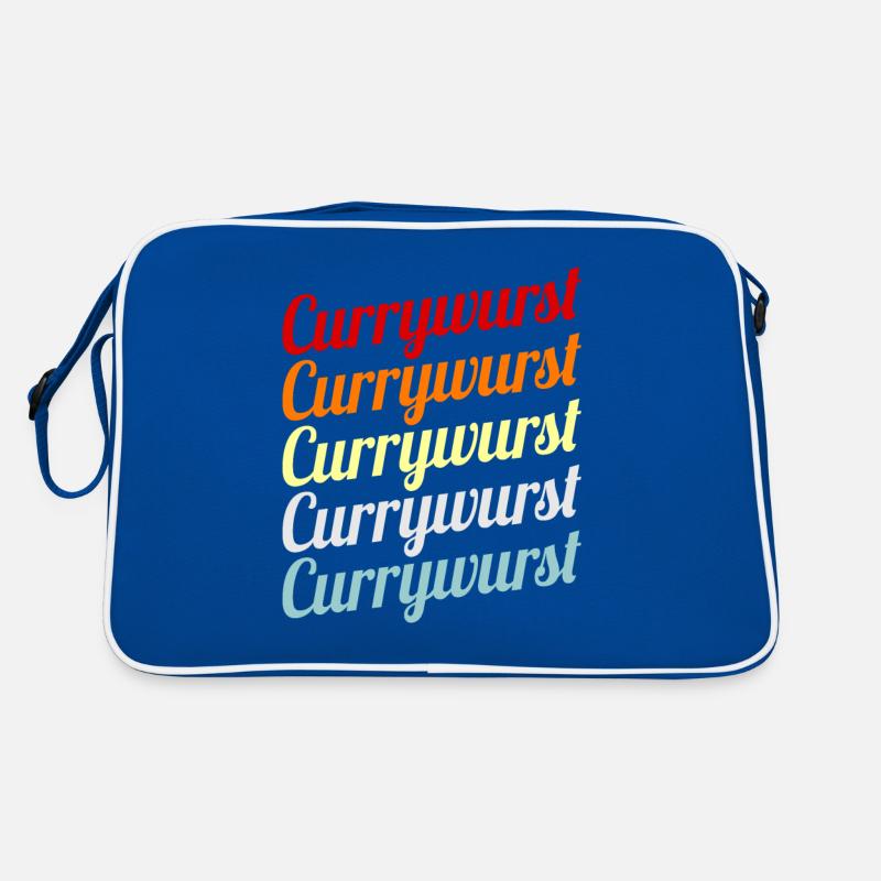 Currywurst Retro Tasche