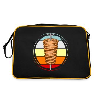 Döner - Sac Retro - noir/or - Dos