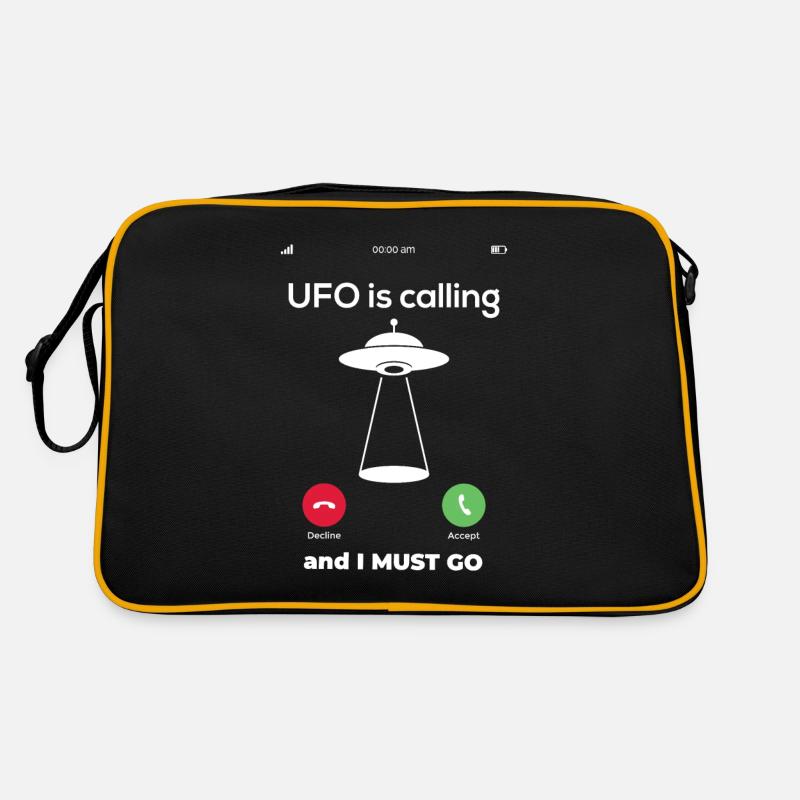 Alien Ufo Alien Aliens Area Secret Gift Retro Bag