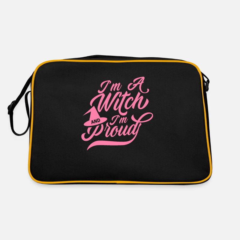 I am a witch and proud witch witchcraft Retro Bag
