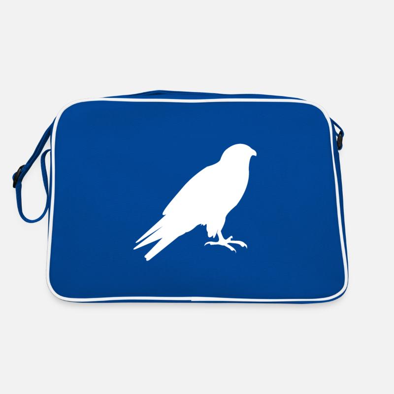 Vogel Silhouette Vögel Retro Tasche