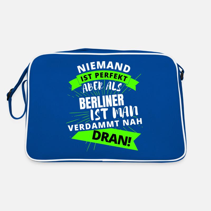 Berlin , Berliner , Hauptstadt, BERLIN Deutschland Retro Tasche