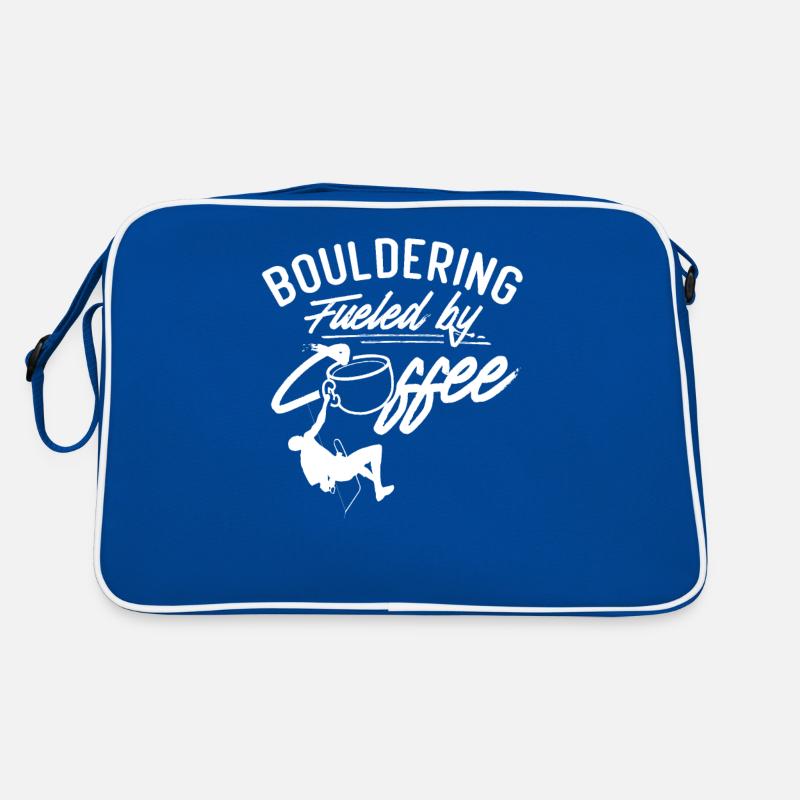Bouldering Powered by Coffee Boulderer Retro Bag