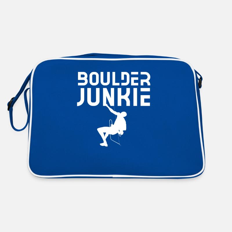 Boulder Junkie Bouldering Boulderer Bouldering Retro Bag