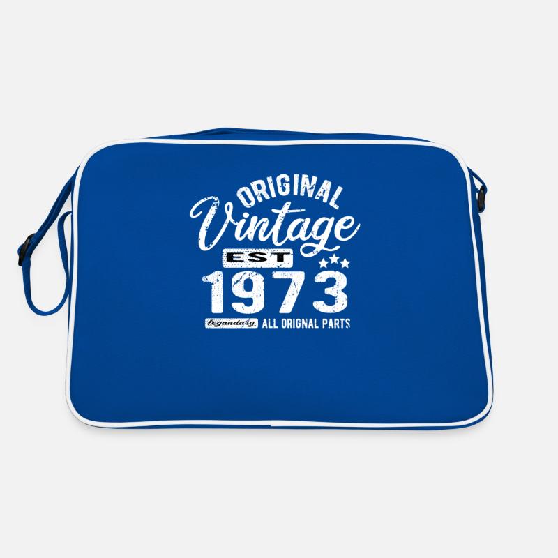 1973 Vintage Anniversaire Sac Retro