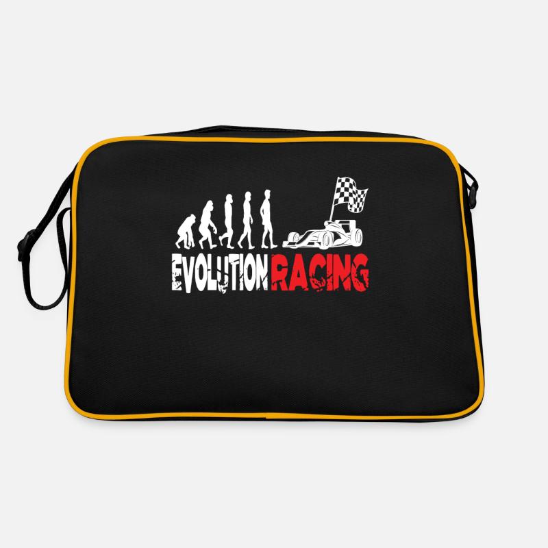 Evolution Motorsport - Retro Tasche - Schwarz/Gold