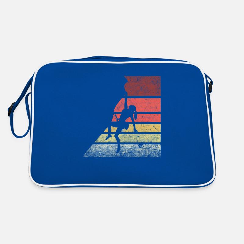 Grimper rétro silhouette Sac Retro