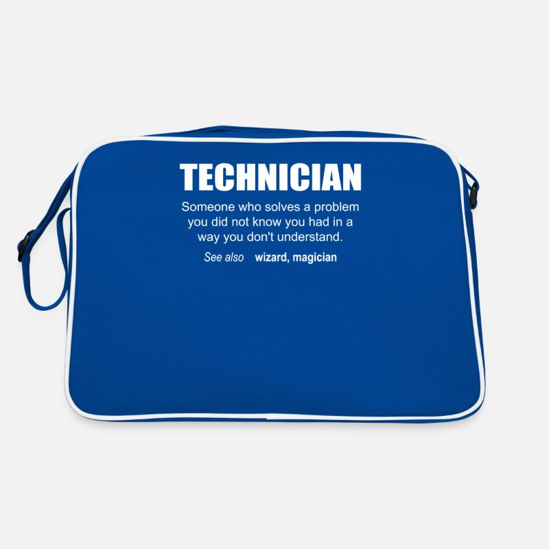 Technician Description Retro Tasche