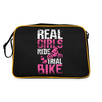 Girls ride trial bike - Retro Bag - black/gold - Back