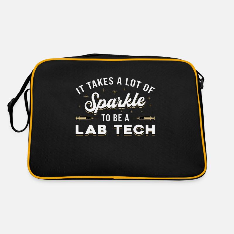 Labortechniker Labor Lab Wissenschaft Geschenk Retro Tasche