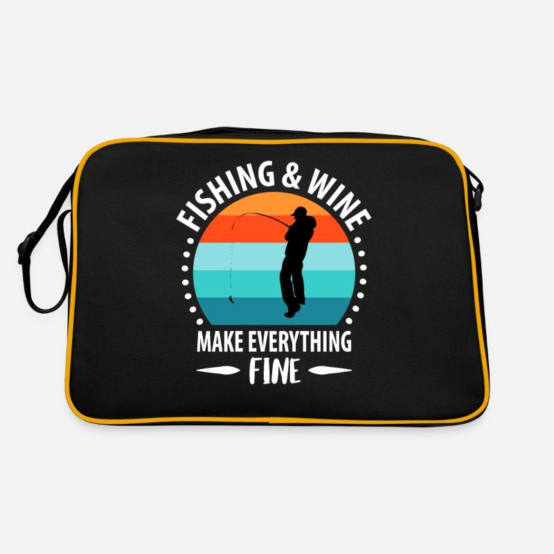 Pêche pêche pêche Sac Retro