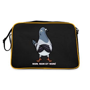 Éleveurs de pigeons - Sac Retro - noir/or - Dos