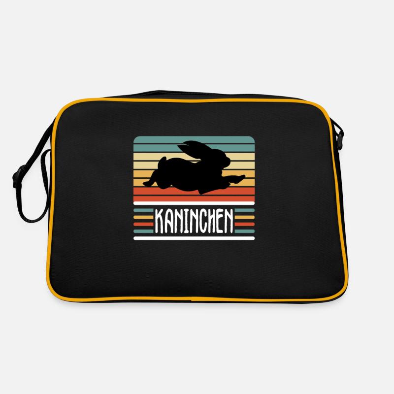 Rabbit Retro Rabbit Rabbit Lover Hasi Retro Bag