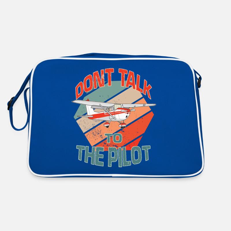 Retro Pilot Modellfliegerpiloten Modellflug Retro Tasche
