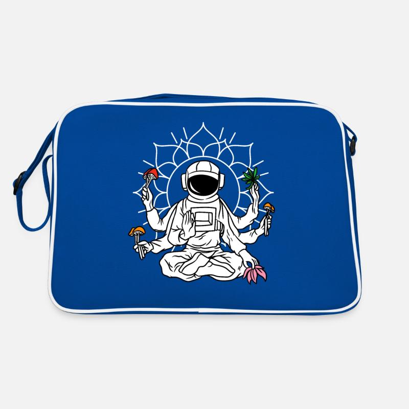Astronaute Magic Mushrooms Psychedelic LSD Sac Retro