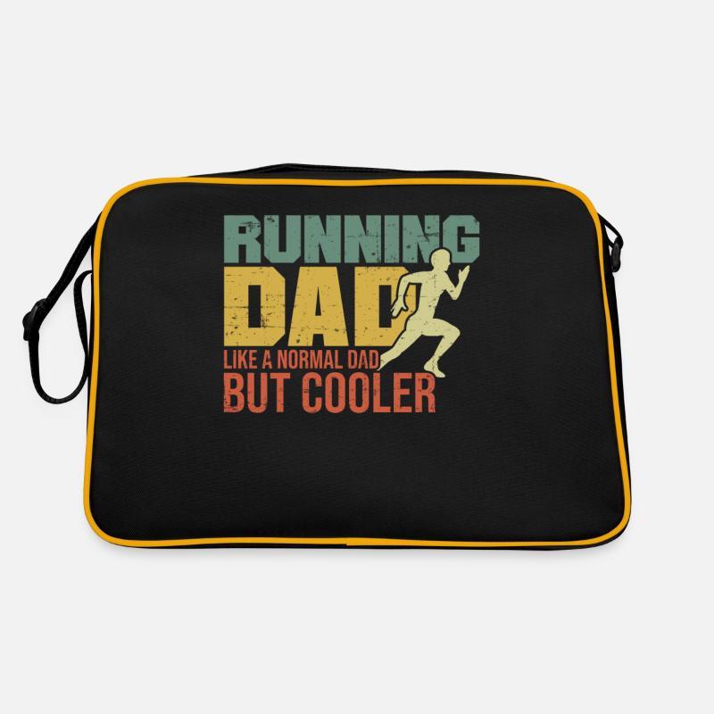 Marathon Running Running Dad Retro Bag