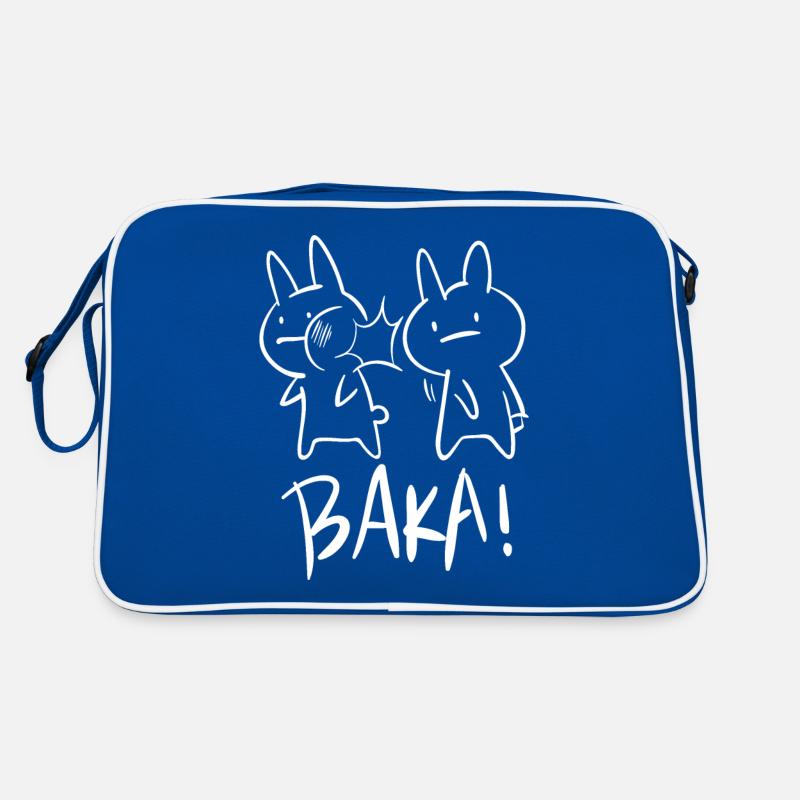 Kawaii Baka Gifles rabbit pour otakus, Anime Sac Retro