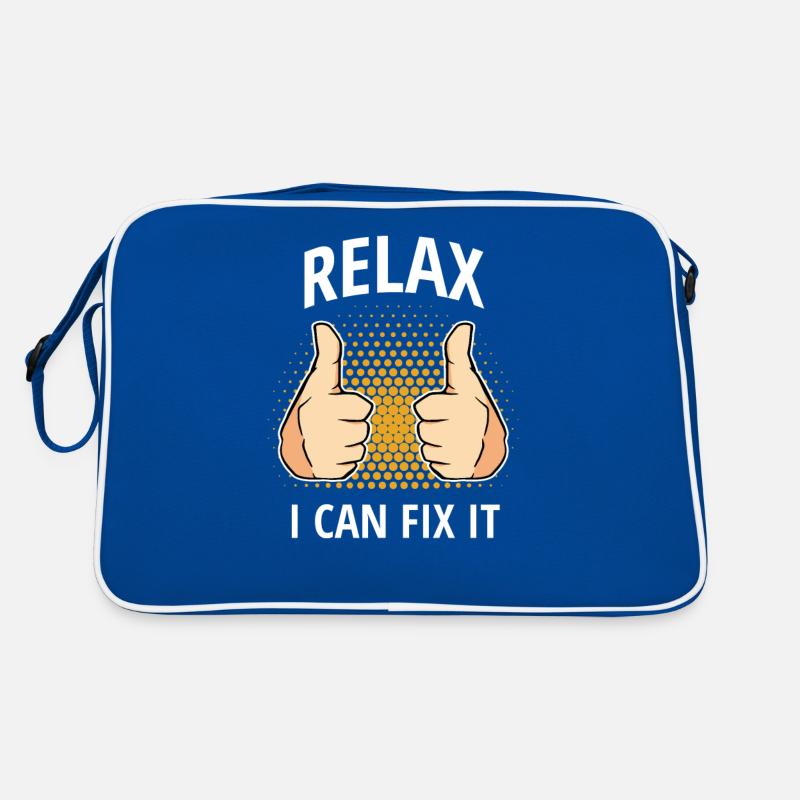 Relax I Can Fix It Father Can Fix Everything Retro Bag