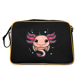 Mignon Comme Un Axolotl Est Ce costume d’animal - Sac Retro - noir/or - Dos