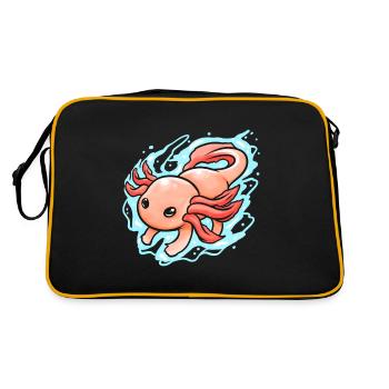 Kawaii - Vie marine mexicaine - Un - Sac Retro - noir/or - Dos