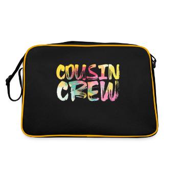 Cousin Crew - Retro Bag - black/gold - Back