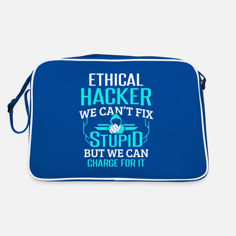 Cybersecurity Computer Hacking Ethical Hacker Retro Bag