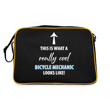 Garage à vélosMonteur de vélos - Sac Retro - noir/or - Dos