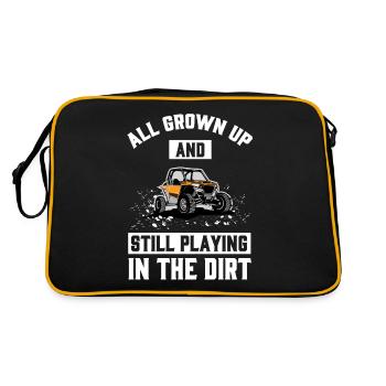Playing In The Dirt UTV 4x4 Buggy SxS - Retro Bag - black/gold - Back