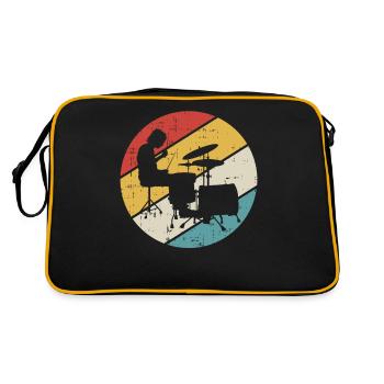 Batterie rétro - Sac Retro - noir/or - Dos