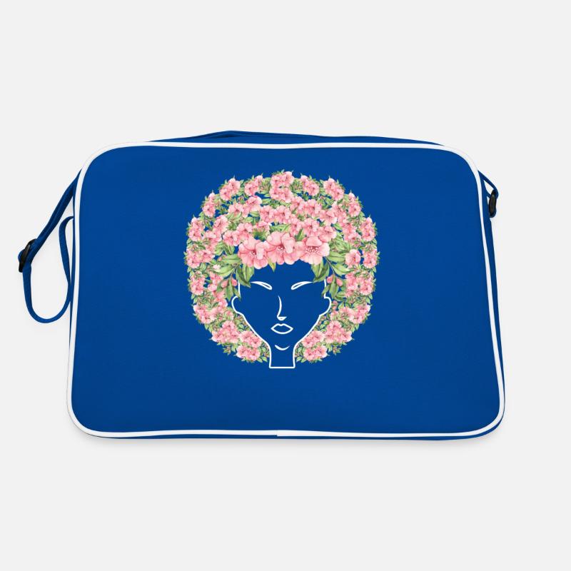 Flowers Afro Retro Bag