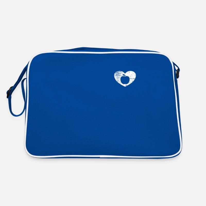 Apple Healthy Fruit Fruit Vegan Retro Gift Retro Bag