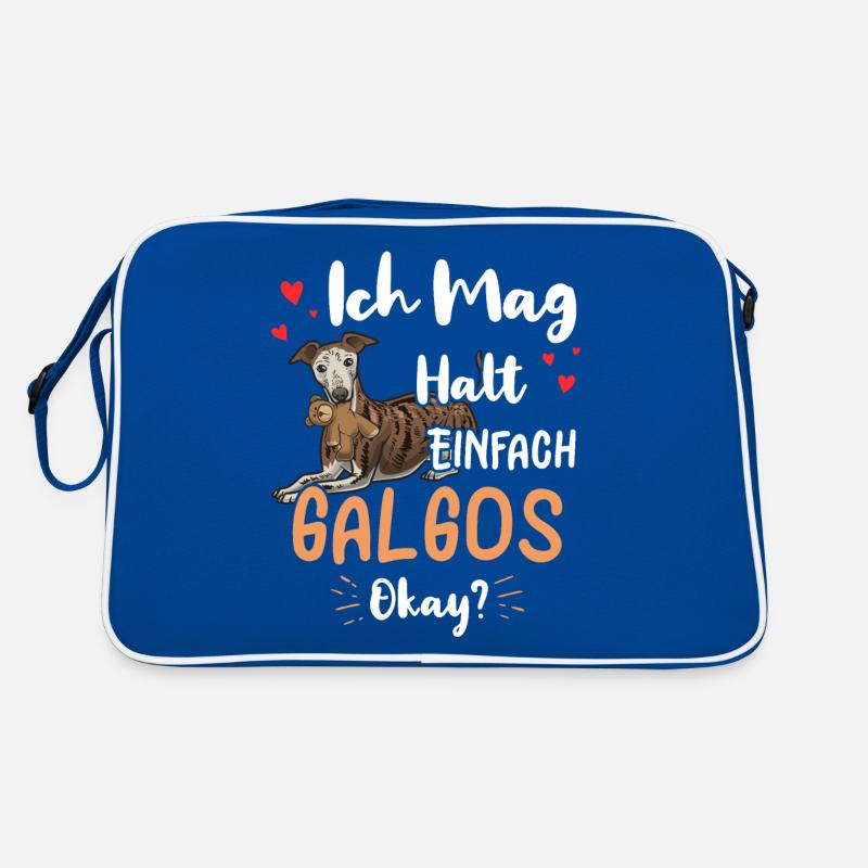 Galgo Espanol Retro Tasche
