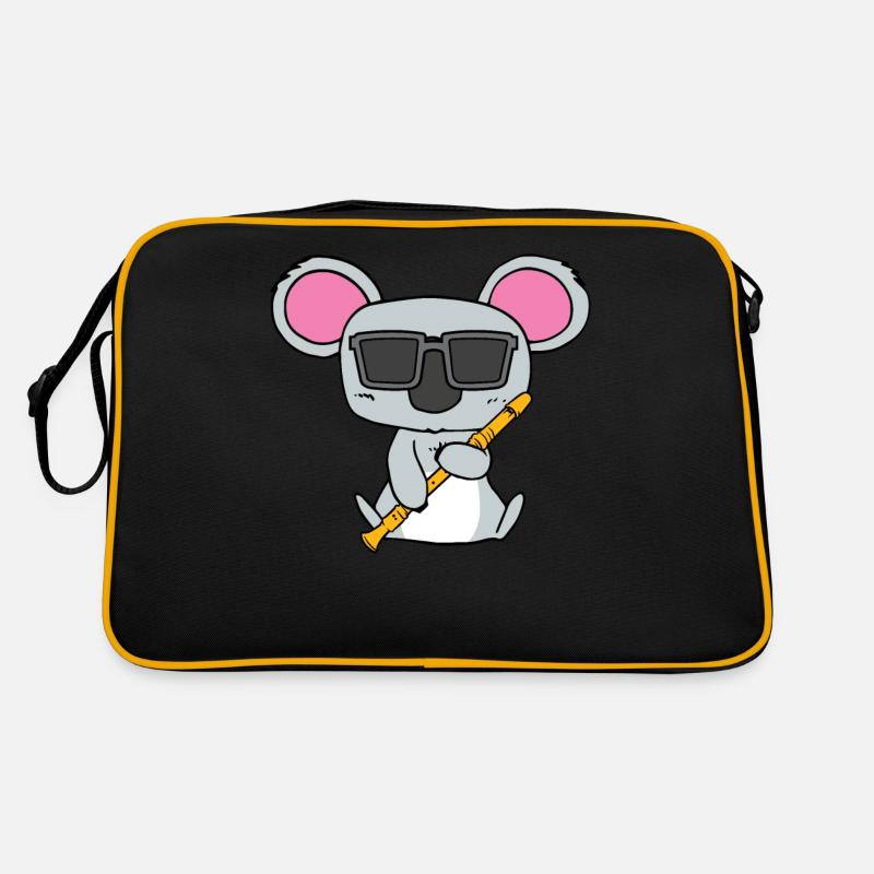 Koala Recorder Flute Retro Bag
