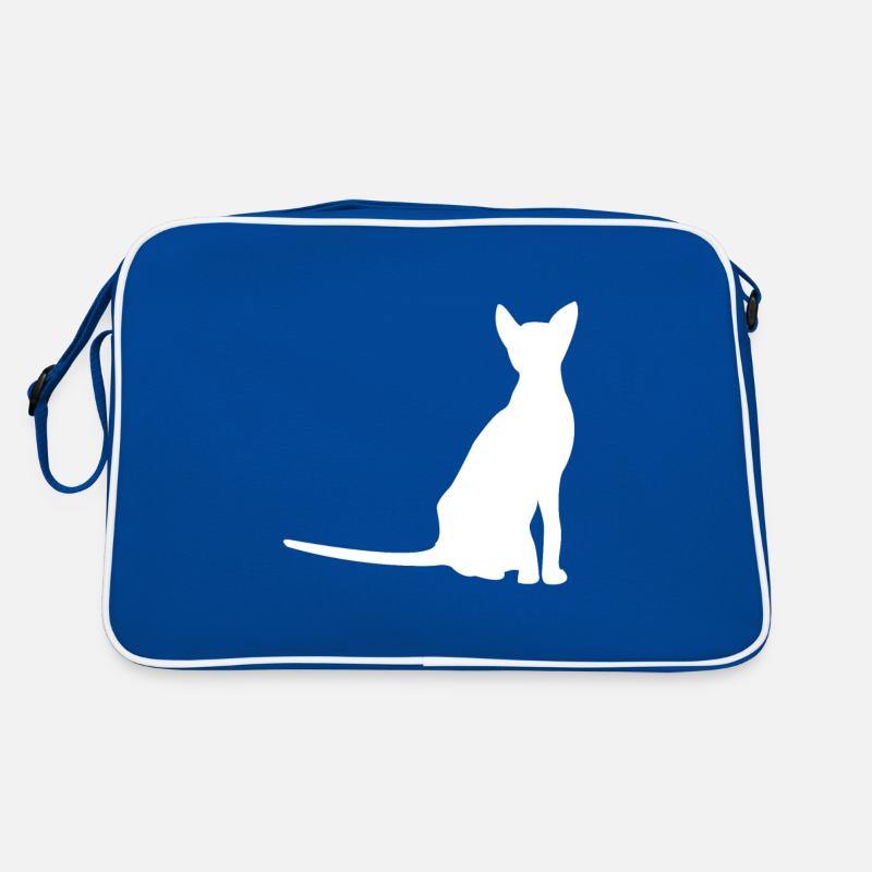 Cat Silhouette Cats Retro Bag