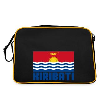 Kiribati - Sac Retro - noir/or - Dos